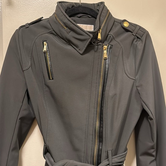 Michael Kors army green jacket - Picture 2 of 14